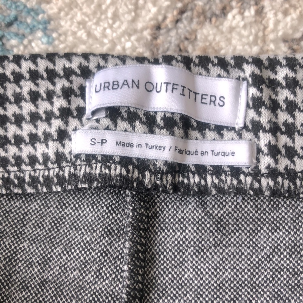 Houndstooth Stretch Flared Pants - image 4